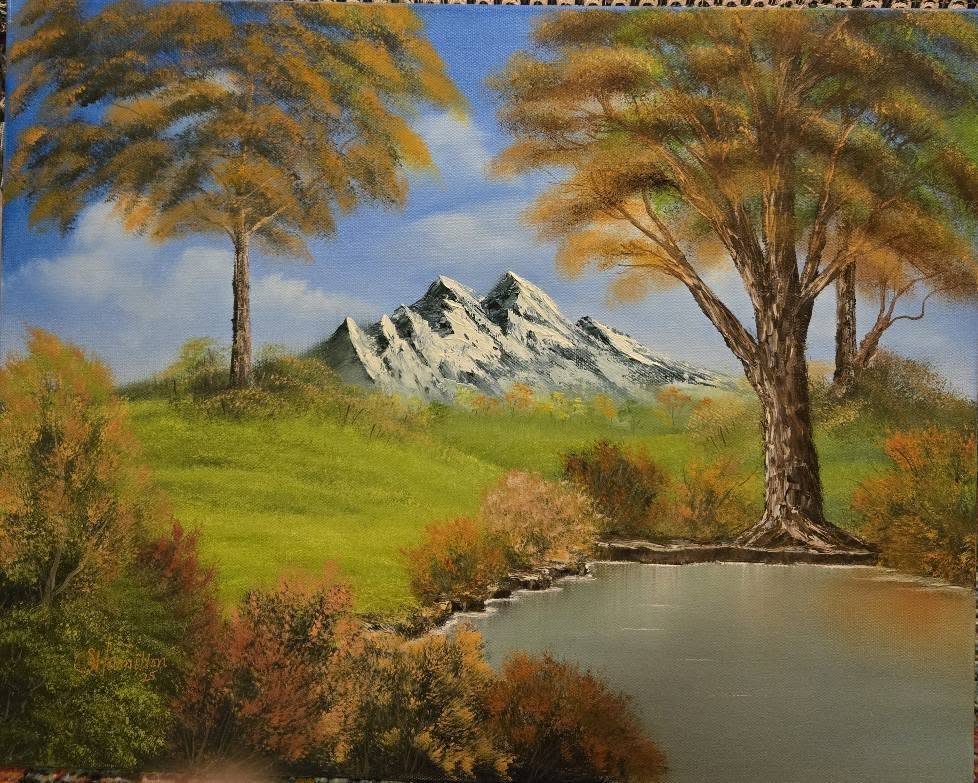 Original oil painting by Created By Ham